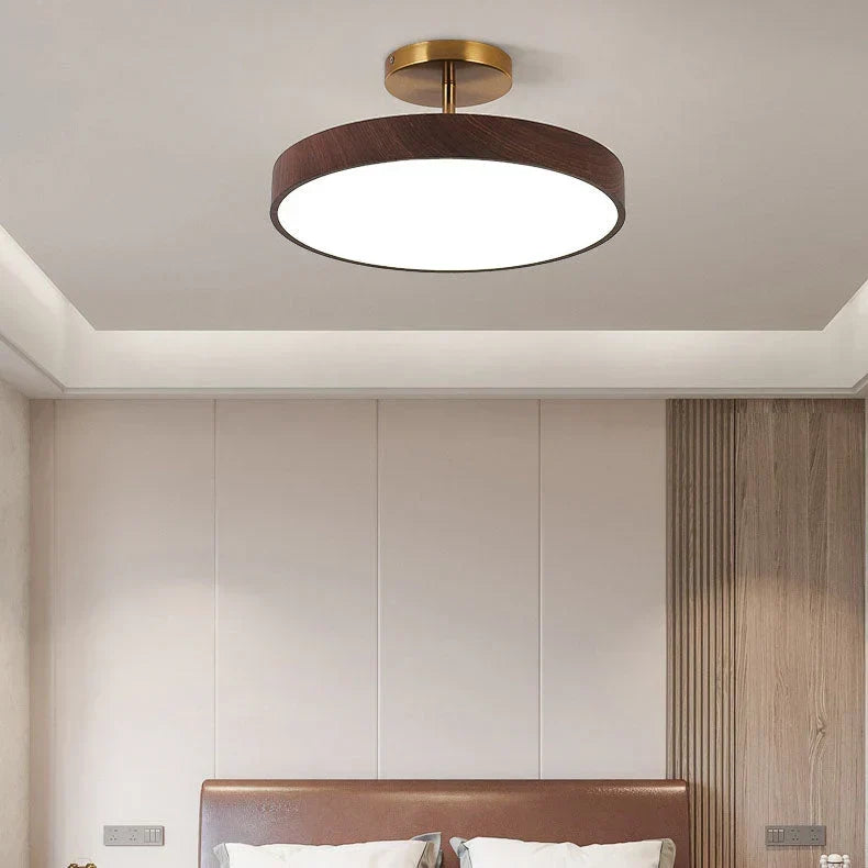 Okrągła Lampa Sufitowa LED Skandynawska – Harmonia i Styl