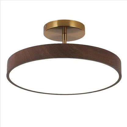 Okrągła Lampa Sufitowa LED Skandynawska – Harmonia i Styl