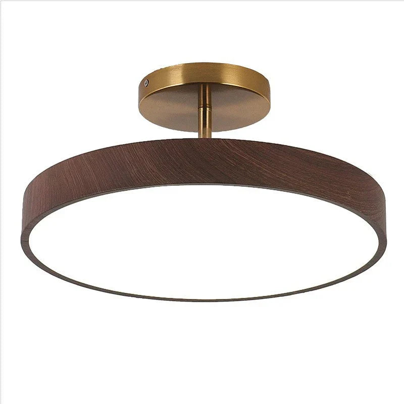 Okrągła Półwpuszczana Lampa Sufitowa LED Design Skandynawski