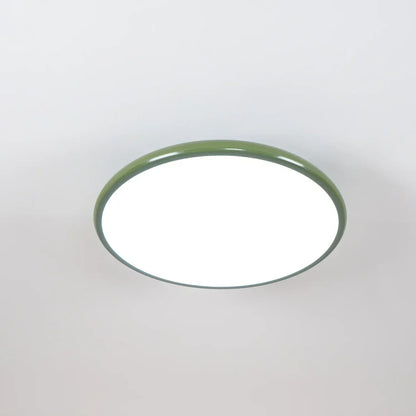 Okrągła Smukła Lampa Sufitowa LED Natynkowa Oprawa
