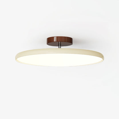 Okrągła Smukła Lampa Sufitowa LED Oprawa Natynkowa