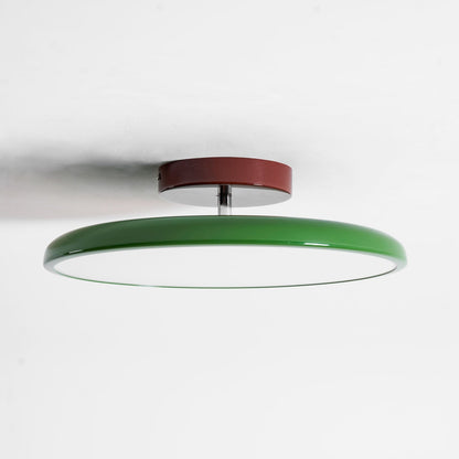 Okrągła Smukła Lampa Sufitowa LED Oprawa Natynkowa
