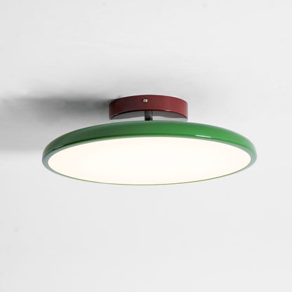 Okrągła Smukła Lampa Sufitowa LED Oprawa Natynkowa