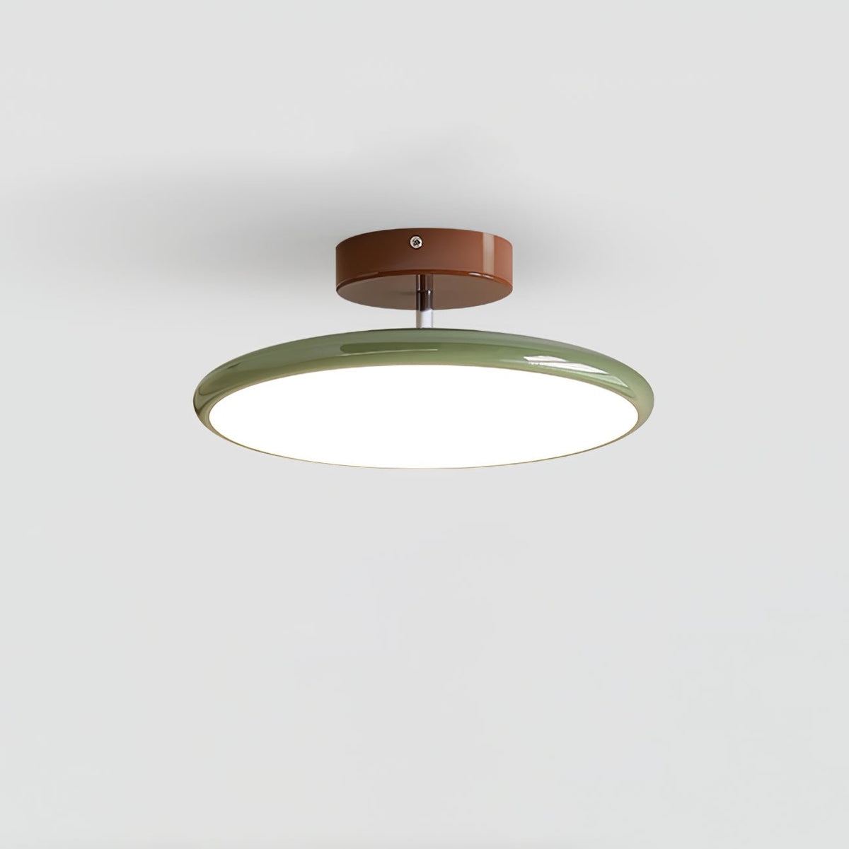Okrągła Smukła Lampa Sufitowa LED Oprawa Natynkowa