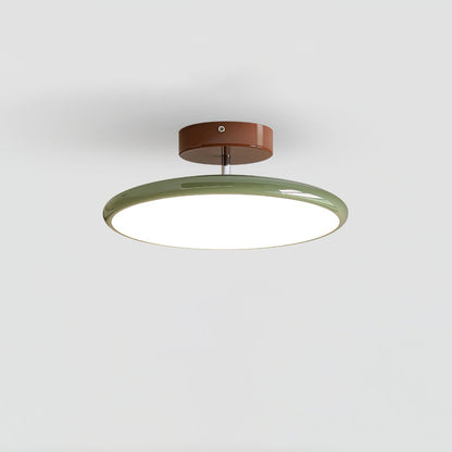 Okrągła Smukła Lampa Sufitowa LED Oprawa Natynkowa
