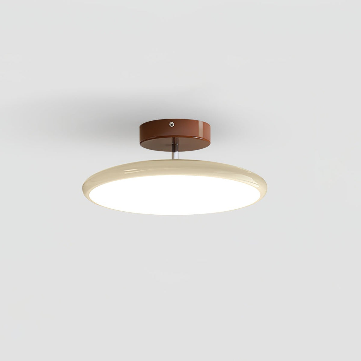Okrągła Smukła Lampa Sufitowa LED Oprawa Natynkowa