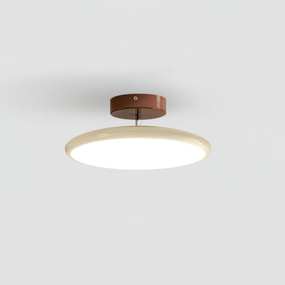 Okrągła Smukła Lampa Sufitowa LED Oprawa Natynkowa