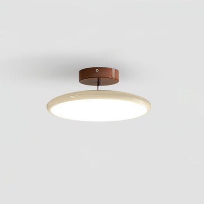 Okrągła Smukła Lampa Sufitowa LED Oprawa Natynkowa