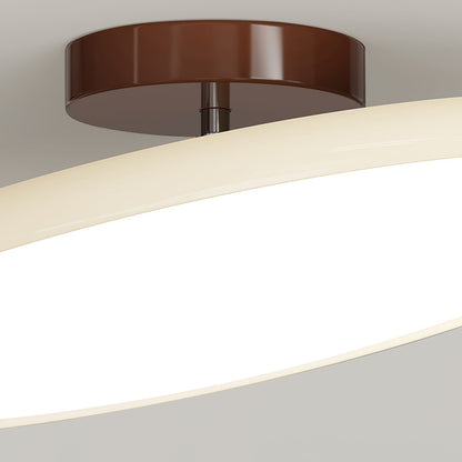 Okrągła Smukła Lampa Sufitowa LED Oprawa Natynkowa