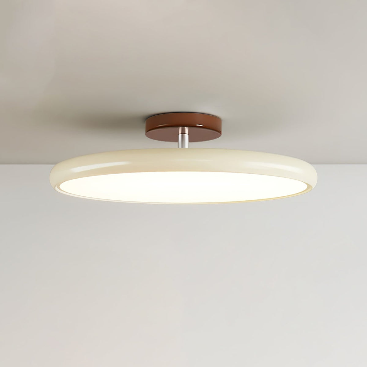 Okrągła Smukła Lampa Sufitowa LED Oprawa Natynkowa