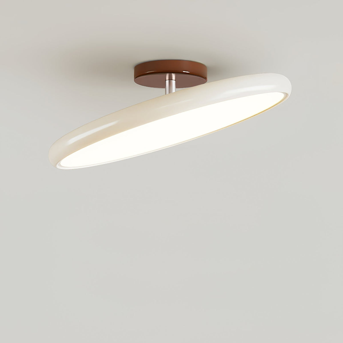 Okrągła Smukła Lampa Sufitowa LED Oprawa Natynkowa