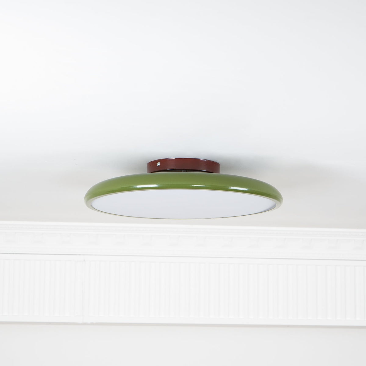 Okrągła Smukła Lampa Sufitowa LED Oprawa Natynkowa