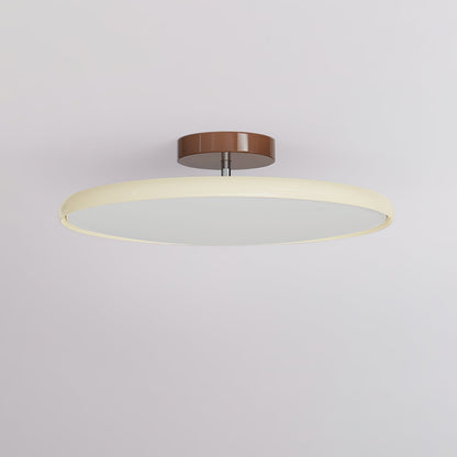 Okrągła Smukła Lampa Sufitowa LED Oprawa Natynkowa