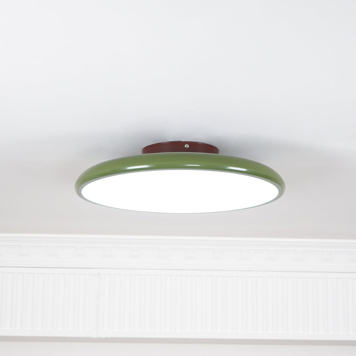 Okrągła Smukła Lampa Sufitowa LED Oprawa Natynkowa