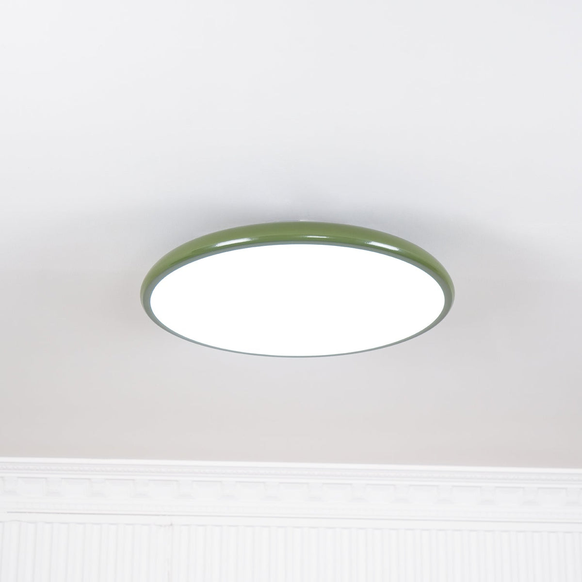 Okrągła Smukła Lampa Sufitowa LED Oprawa Natynkowa