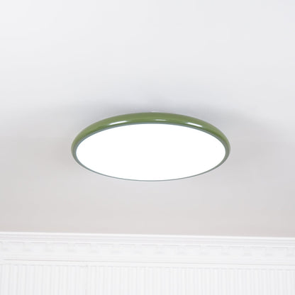 Okrągła Smukła Lampa Sufitowa LED Oprawa Natynkowa