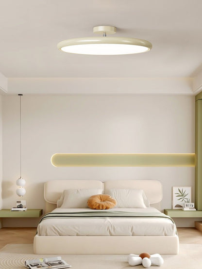 Okrągła Smukła Lampa Sufitowa LED Oprawa Natynkowa
