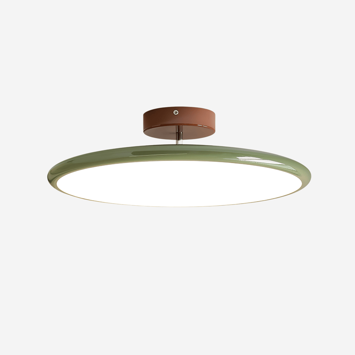 Okrągła Smukła Lampa Sufitowa LED Oprawa Natynkowa