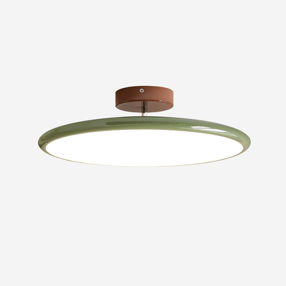 Okrągła Smukła Lampa Sufitowa LED Oprawa Natynkowa
