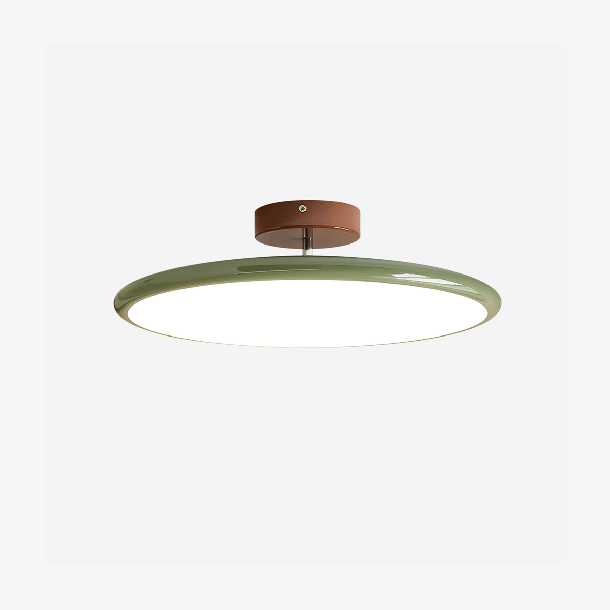Okrągła Smukła Lampa Sufitowa LED Oprawa Natynkowa