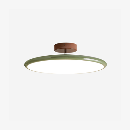 Okrągła Smukła Lampa Sufitowa LED Oprawa Natynkowa