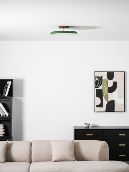 Okrągła Smukła Lampa Sufitowa LED Oprawa Natynkowa