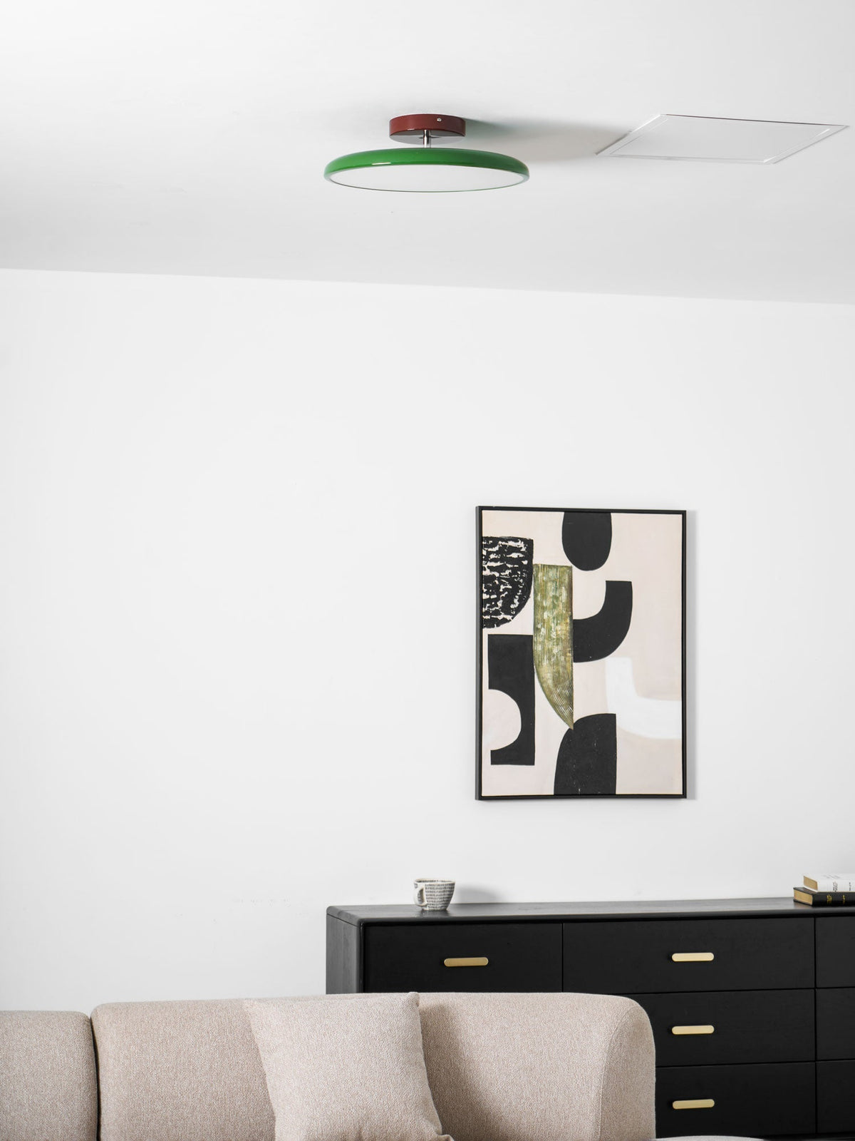 Okrągła Smukła Lampa Sufitowa LED Oprawa Natynkowa