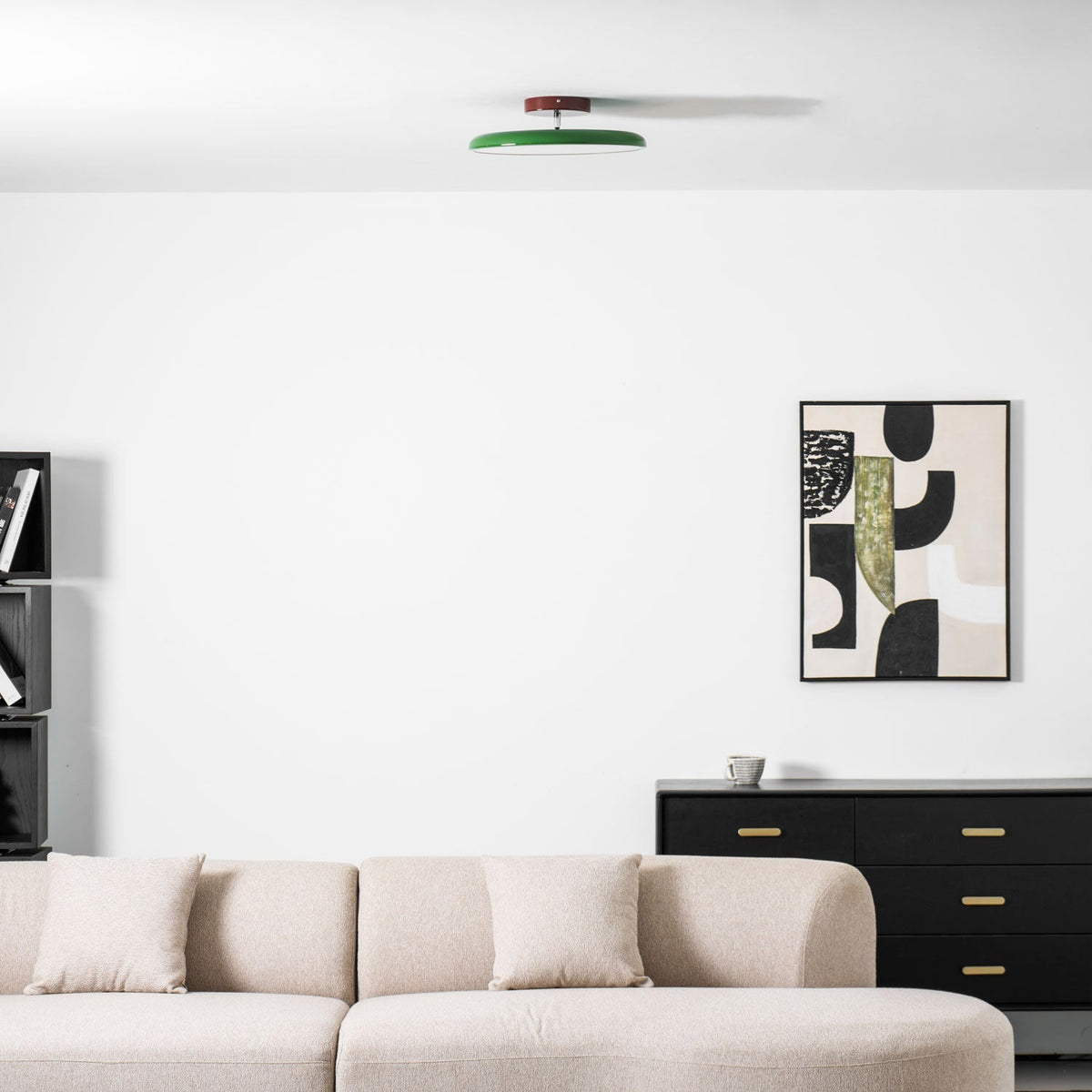 Okrągła Smukła Lampa Sufitowa LED Oprawa Natynkowa