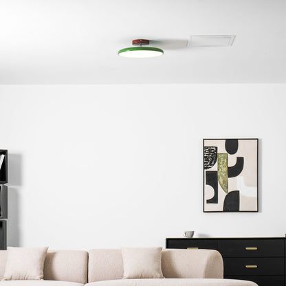 Okrągła Smukła Lampa Sufitowa LED Oprawa Natynkowa