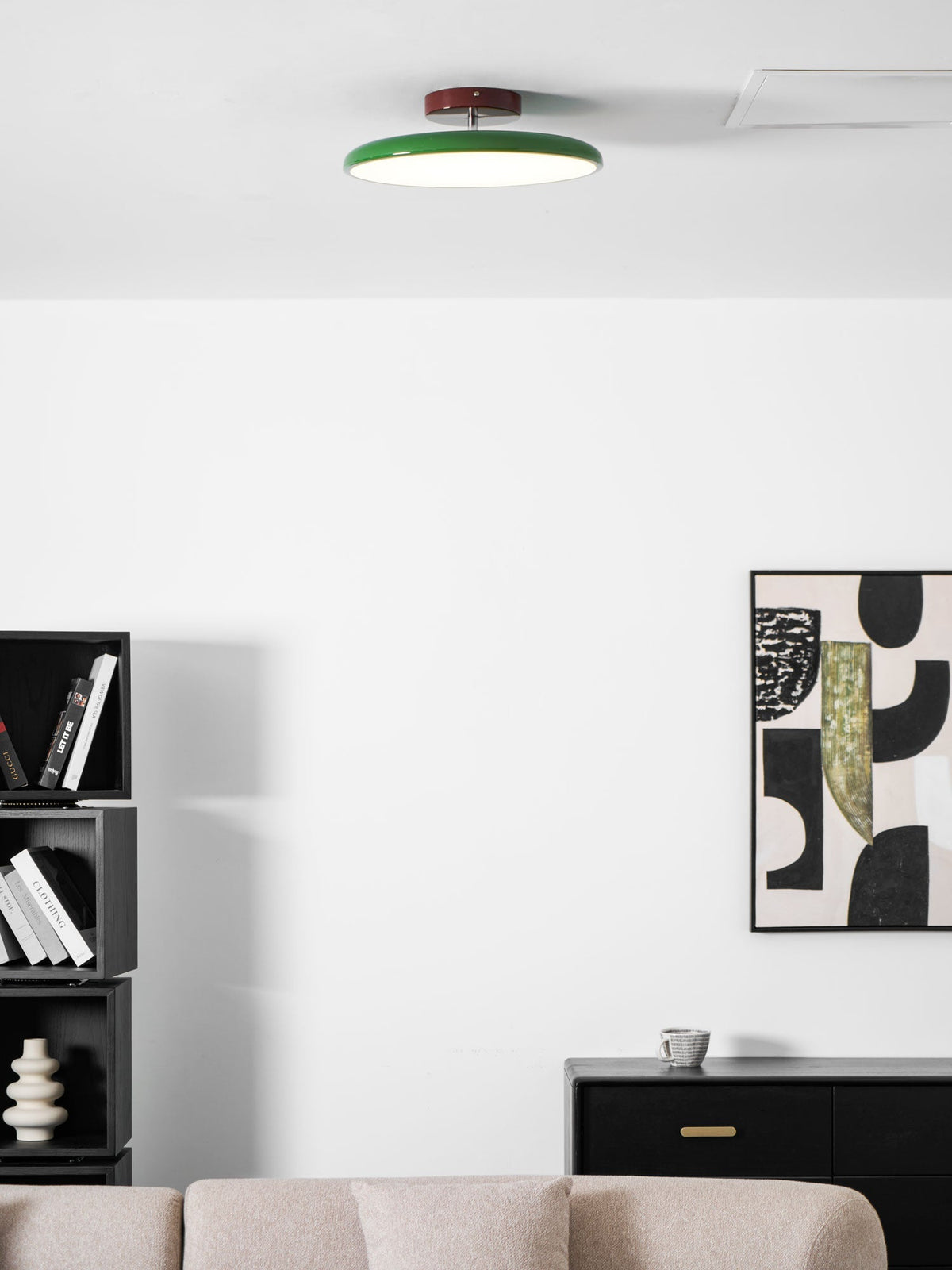 Okrągła Smukła Lampa Sufitowa LED Oprawa Natynkowa