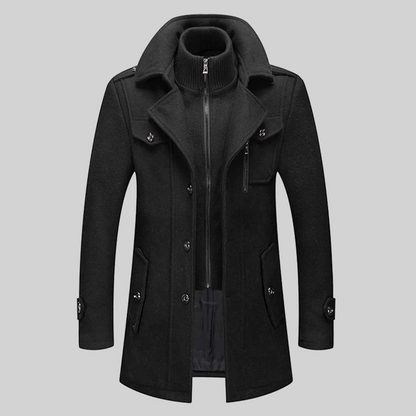 Płaszcz męski – modny design z nowoczesnym wyglądem