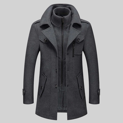Płaszcz męski – modny design z nowoczesnym wyglądem