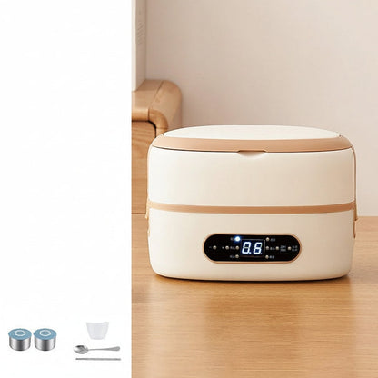 Podgrzewacz do Jedzenia Elektryczny Lunch Box ze Stali Nierdzewnej i Pojemnikami Electronic Lunchbox