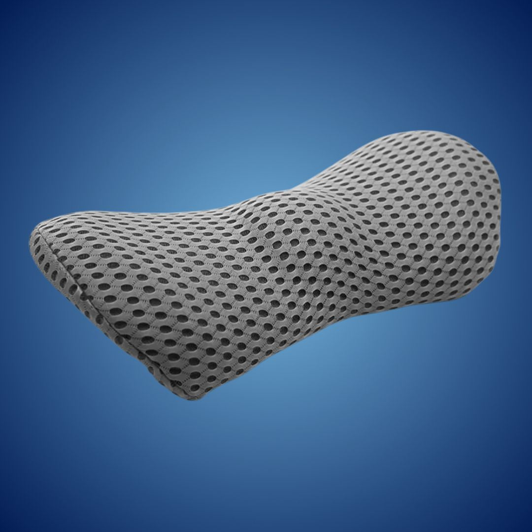 Podkładka lędźwiowa Comfortwave w kolorze polskim | Ulgę w dolnej części pleców - Ergonomiczna konstrukcja do użytku w b