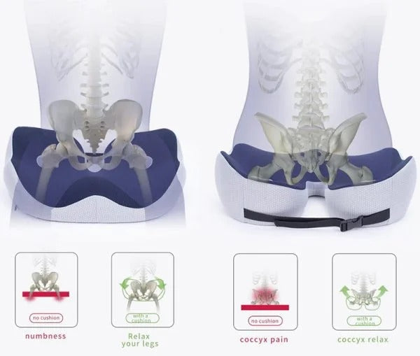 Poduszka Ergonomiczna z Regulacją dla Komfortowego Siedzenia