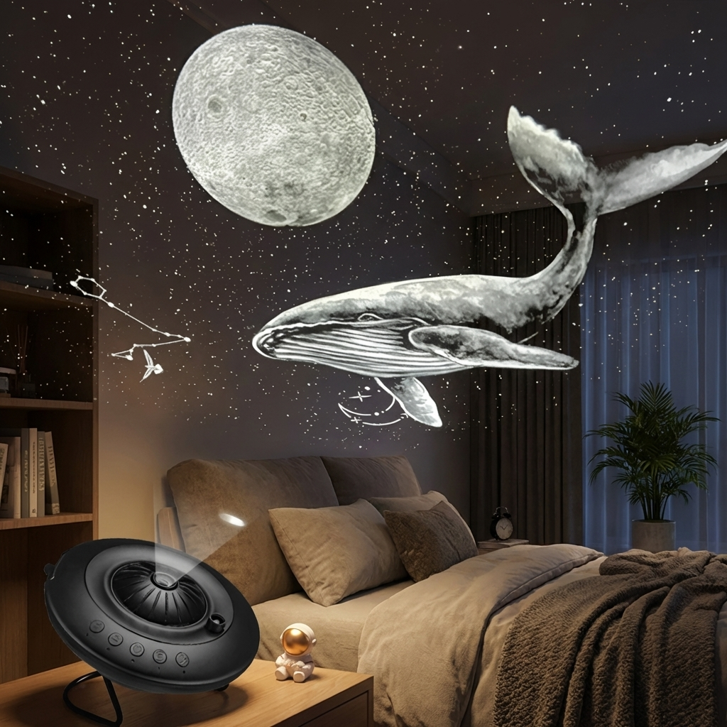Projektor gwiazd z efektem planetarium