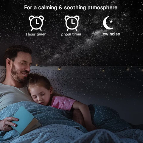 Projektor galaktyki Orion, lampka nocna 13 w 1 z efektami LED
