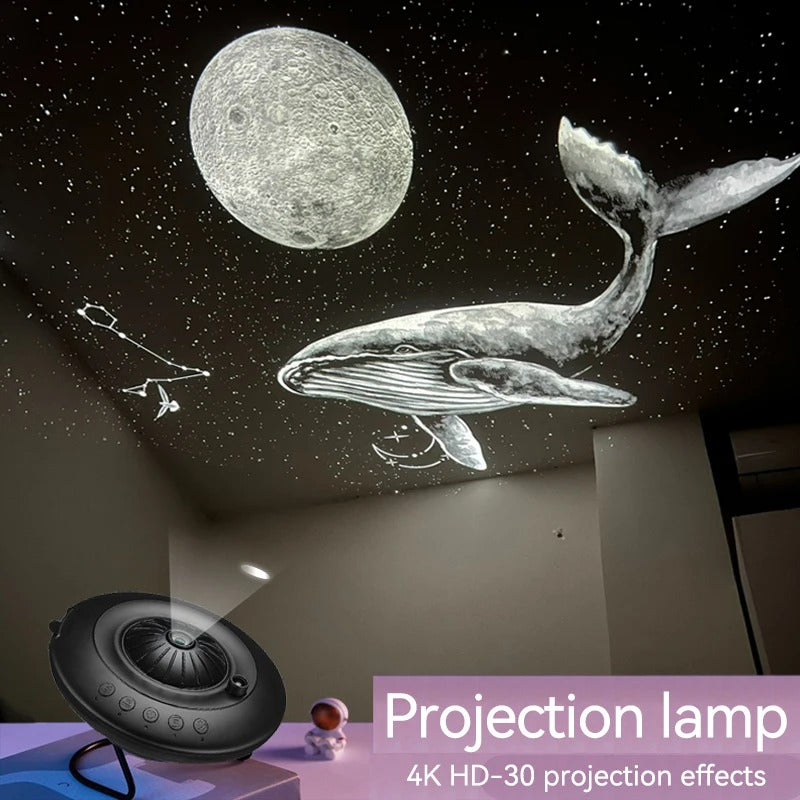 Projektor Galaxy z efektami planetarium do kina domowego, pokoju dziecięcego i nocnego nieba