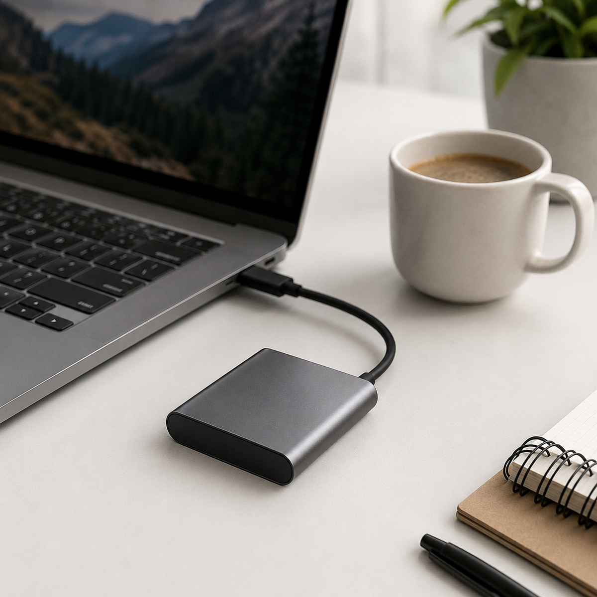 Przenośny Dysk SSD 2TB USB-C – Szybka Pamięć Zewnętrzna dla Każdego