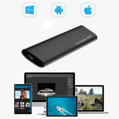 Przenośny Dysk Zewnętrzny SSD 1TB – Błyskawiczny Zapis i Bezpieczeństwo