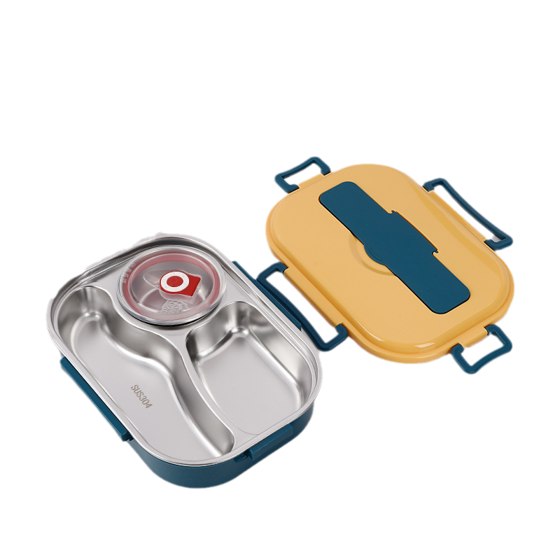 Przenośny Lunch Box z Przegrodami na Świeże Posiłki