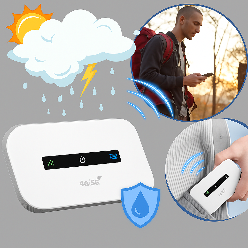 Przenośny router Wi-Fi – Internet w podróży