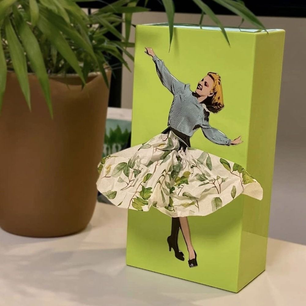 Pudełko chusteczek Flying Rock