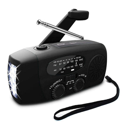 Radio awaryjne ręczne zasilanie korbowe
