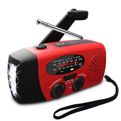 Radio awaryjne ręczne zasilanie korbowe