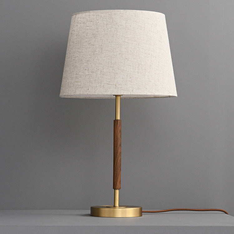 Retro Mosiężna Lampka Nocna Walcowa – Stwórz Przytulną Atmosferę