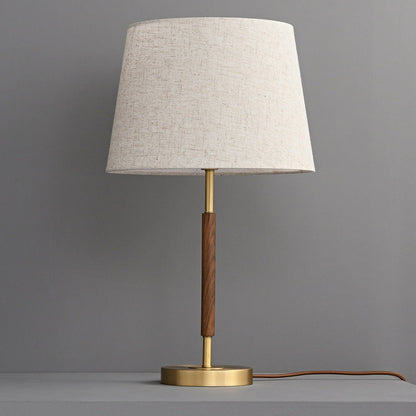 Retro Mosiężna Lampka Nocna Walcowa – Stwórz Przytulną Atmosferę