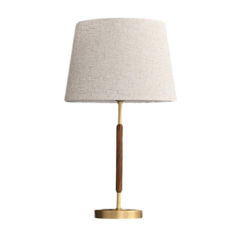 Retro Mosiężna Lampka Nocna Walcowa – Stwórz Przytulną Atmosferę