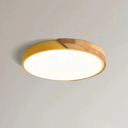Skandynawska Lampa Sufitowa LED – Drewniana Elegancja do Twojego Domu
