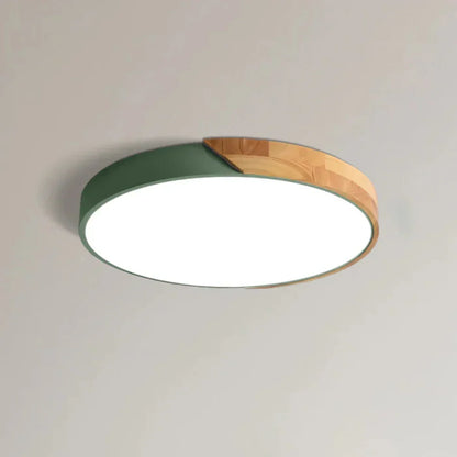 Skandynawska Lampa Sufitowa LED – Drewniana Elegancja do Twojego Domu